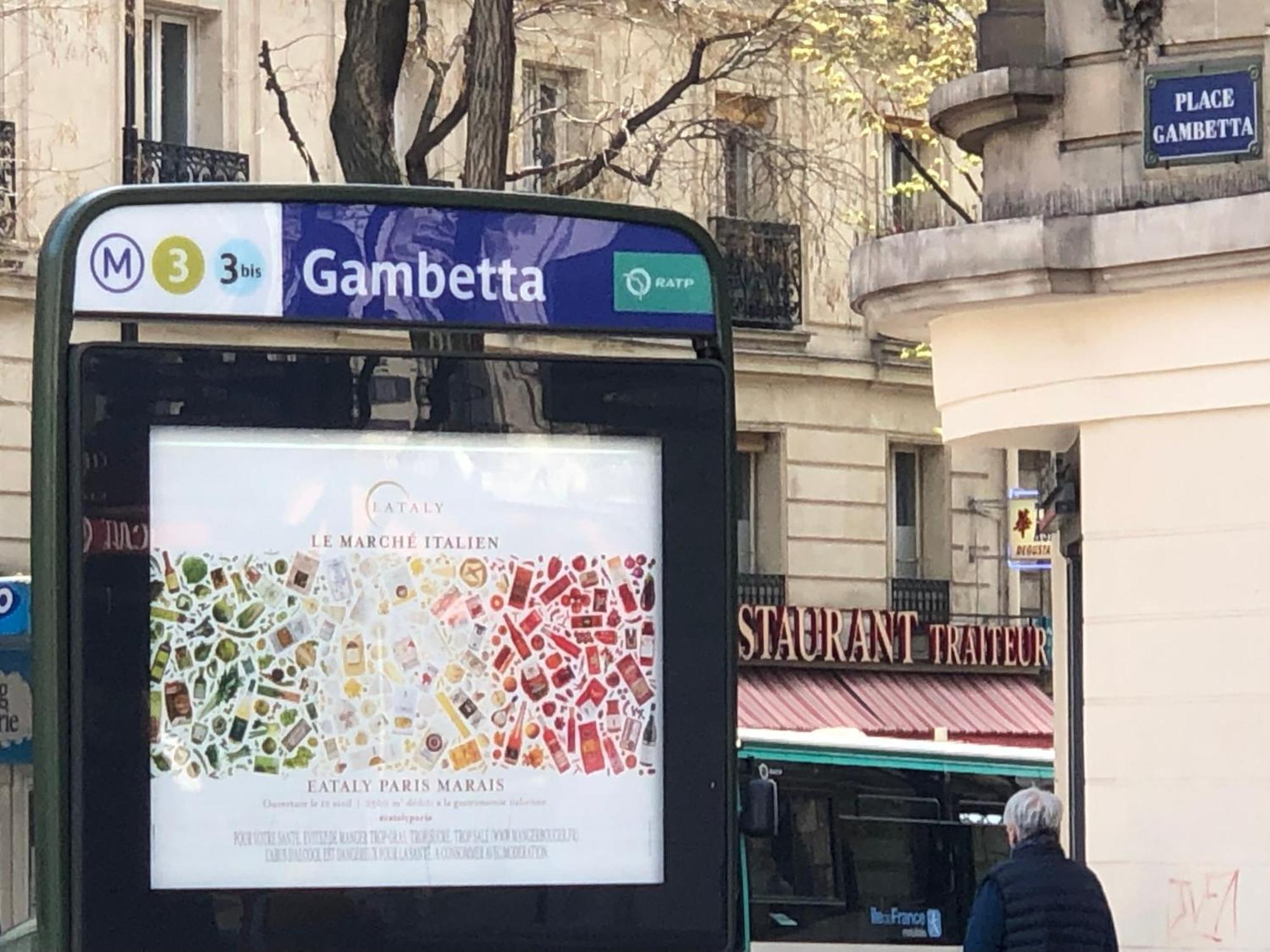 Apartmán Metro Gambetta Paříž Exteriér fotografie